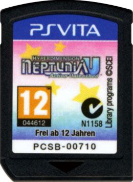 Hyperdimension Neptunia U: Action Unleashed box art for Playstation Vita